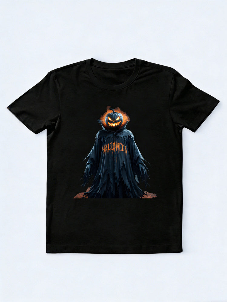 Happy Halloween Spooky Season Horrible Pumpkin Ghost T-shirt