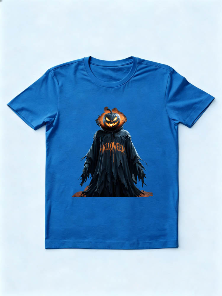Happy Halloween Spooky Season Horrible Pumpkin Ghost T-shirt