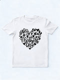 Happy Mother's Day Printed T-shirt