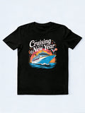 Happy New Year Family Cruise New Year Gift T-Shirt