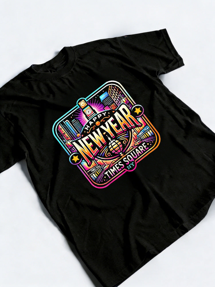 Happy New Year Times SquareNew Year Gift T-Shirt