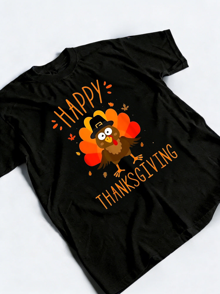 Happy Thanksgiving Turkey Day Family Dinner Thanksgiving Day Gift T-shirt