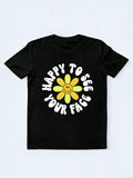 Happy To See Your Face Teacher Back To School T-shirt