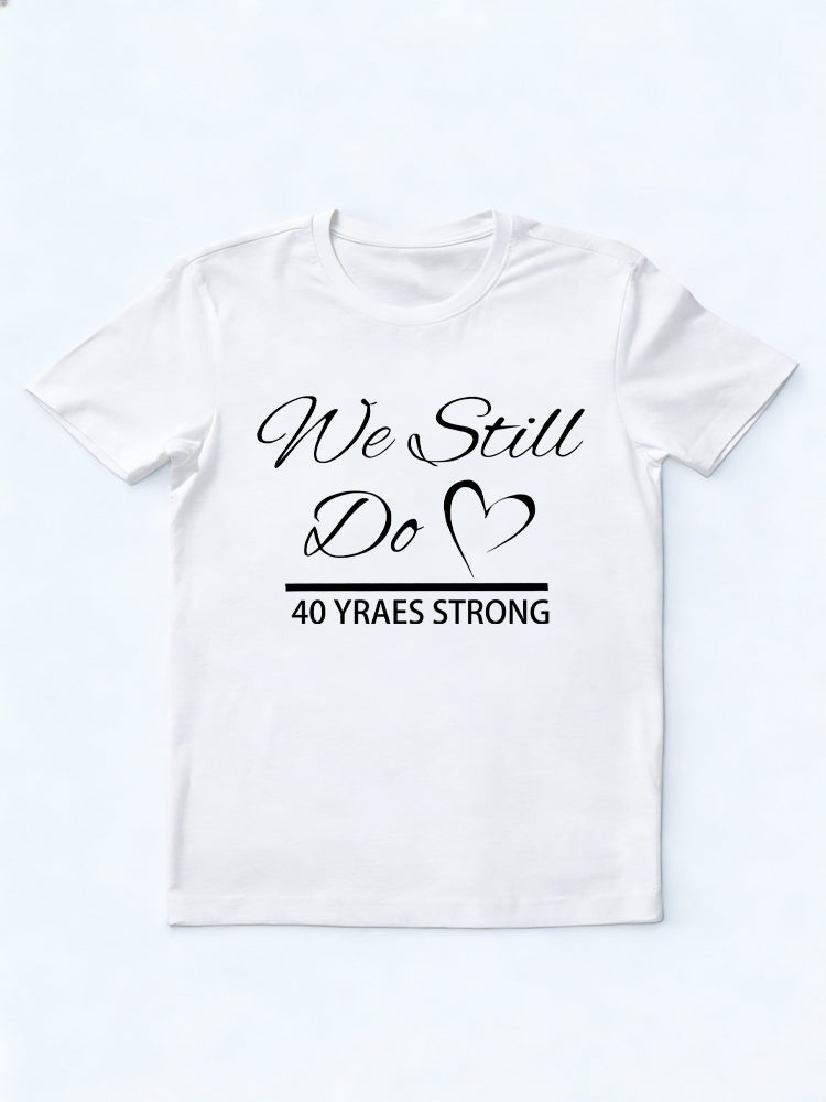 Happy Wedding Anniversary 40th Anniversary Gift Shirt