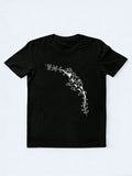 Haunted Halloween Skeleton Hand Spooky Season Vibe T-shirt