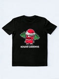 Healthy Christmas Gym Season Vibe T-shirt