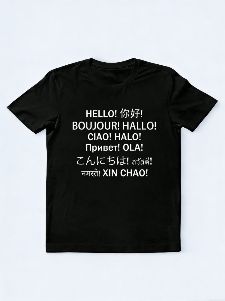 Hello Back To School Gift T-shirt