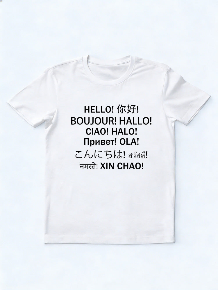 Hello Back To School Gift T-shirt