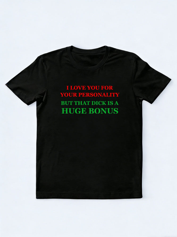 Huge Bonus Christmas Season Vibe T-shirt
