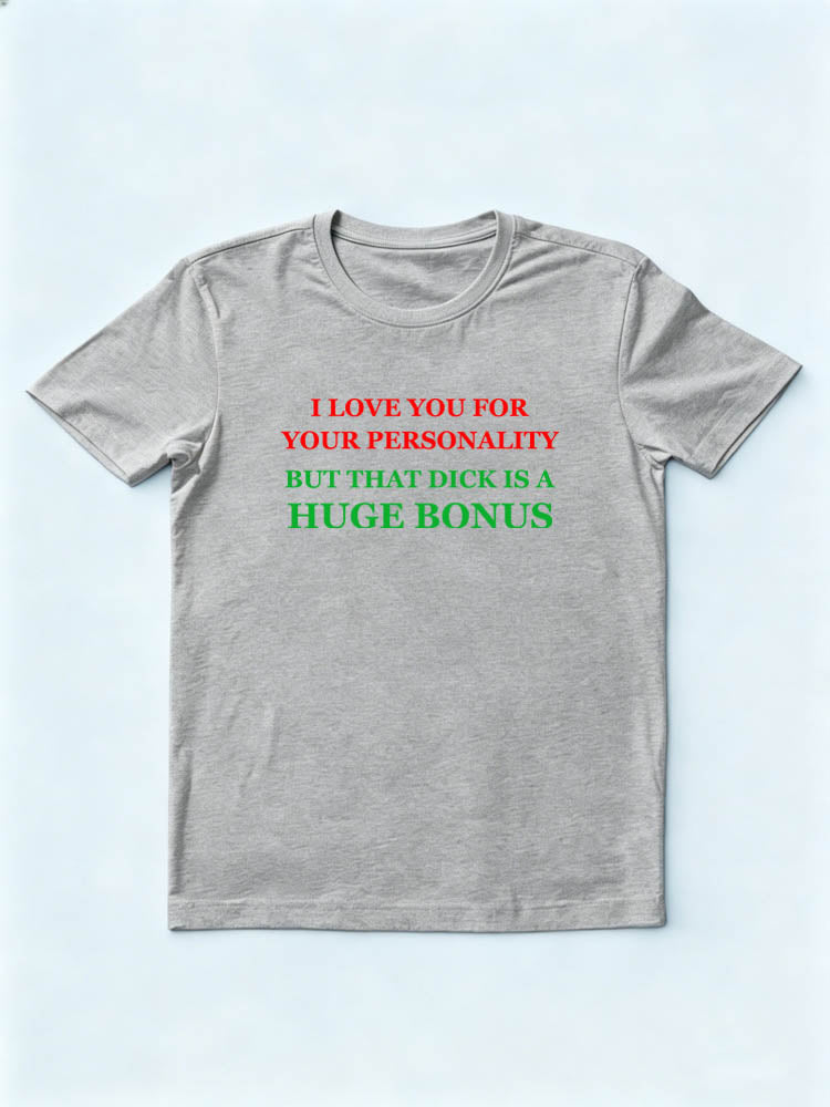 Huge Bonus Christmas Season Vibe T-shirt