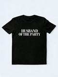 Hunsband/ Wife of the Party Wedding Anniversary Gift T-shirt