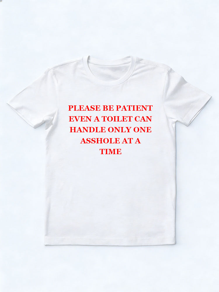 I Can Handle One Asshole Only At A time Spooky Season Halloween Vibe T-shirt