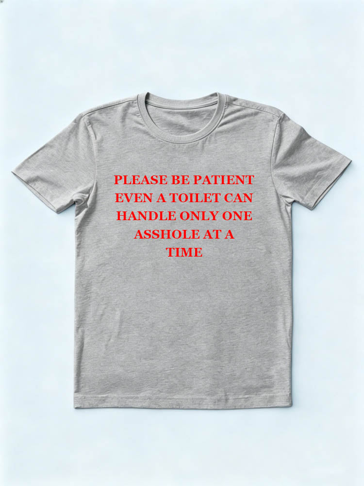 I Can Handle One Asshole Only At A time Spooky Season Halloween Vibe T-shirt