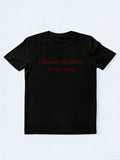 I Closed My Book To Be Here Back to School Family T-shirt