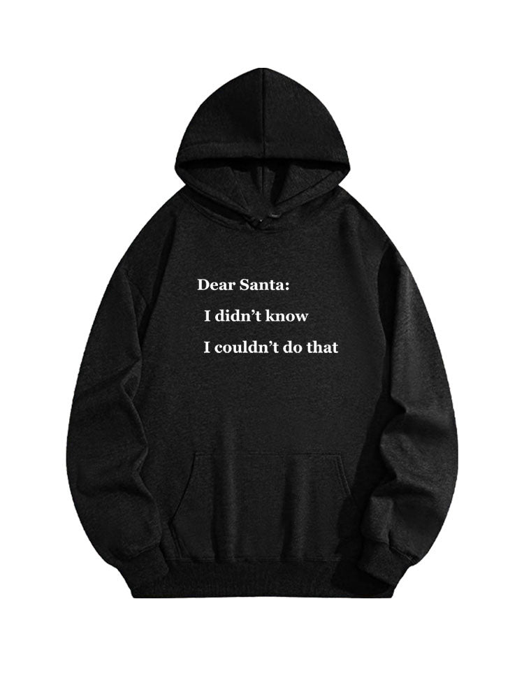 I Didn't Know I Couldn't Do That Christmas Season Vibe Hoodie
