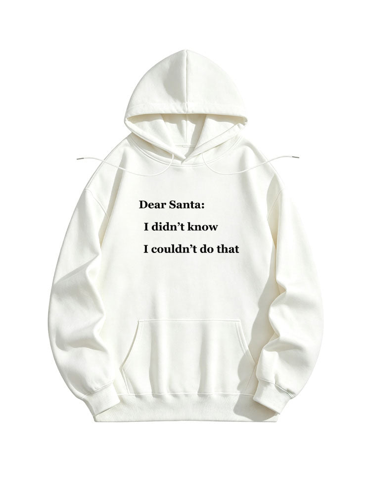 I Didn't Know I Couldn't Do That Christmas Season Vibe Hoodie