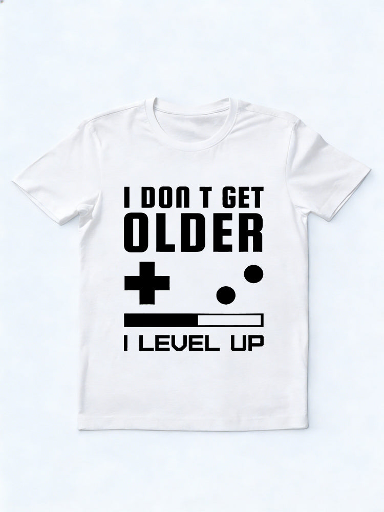I Don't Get Older I Level Up Father's Day Gift T-shirt