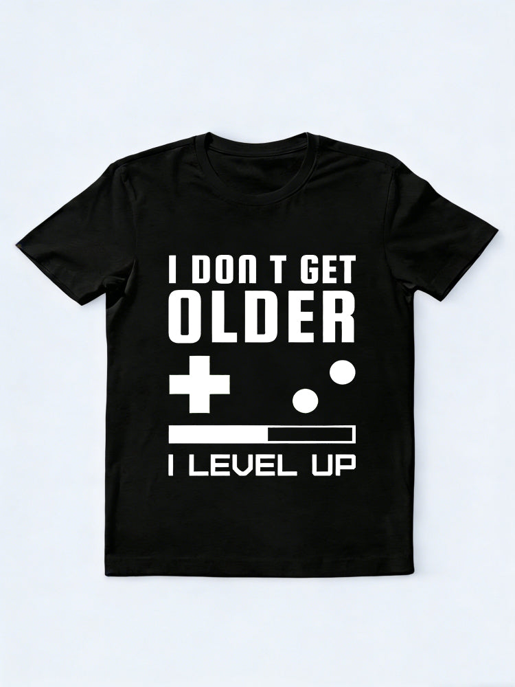 I Don't Get Older I Level Up Father's Day Gift T-shirt