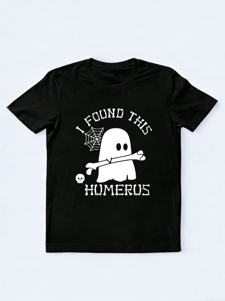 I Found This Humerus Halloween Vibe Spooky Season T-shirt