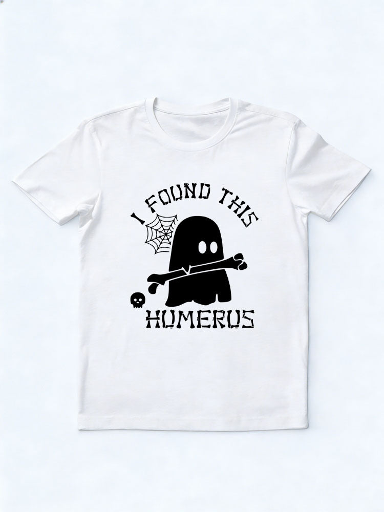 I Found This Humerus Halloween Vibe Spooky Season T-shirt