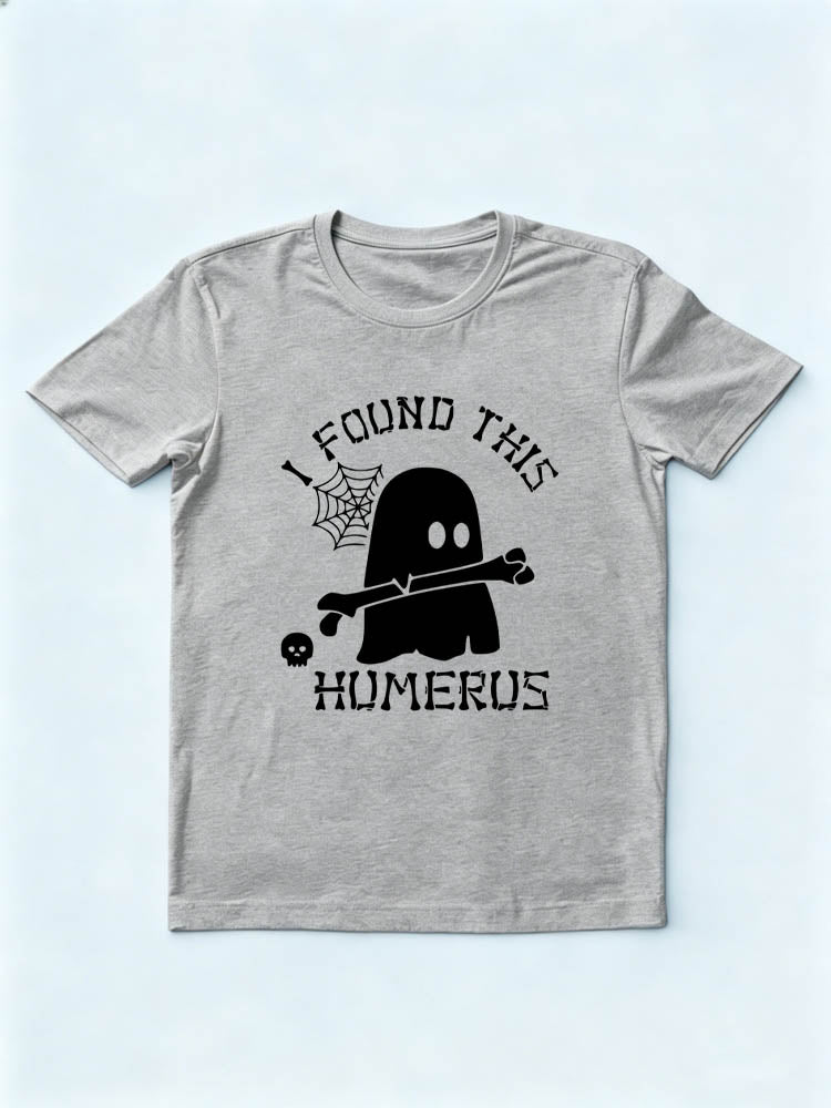 I Found This Humerus Halloween Vibe Spooky Season T-shirt