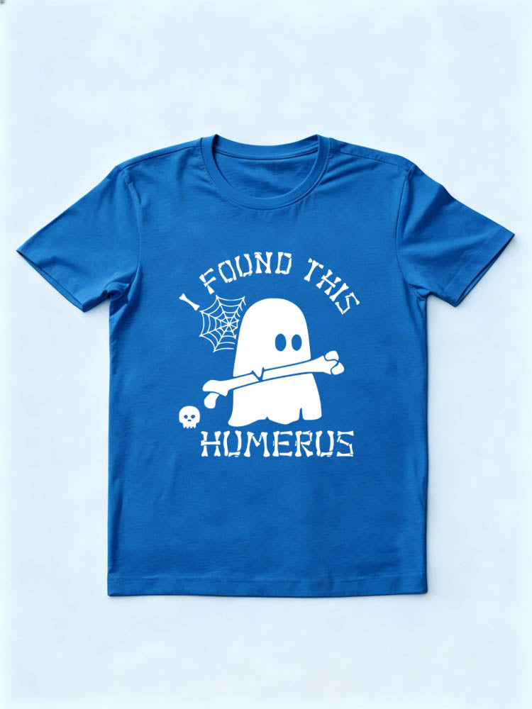 I Found This Humerus Halloween Vibe Spooky Season T-shirt