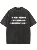 I Irritate Asshole Washed T-shirt