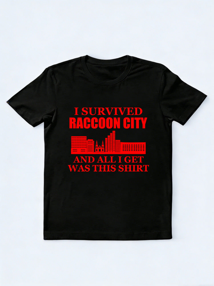 I Survived Raccoon City T-shirt