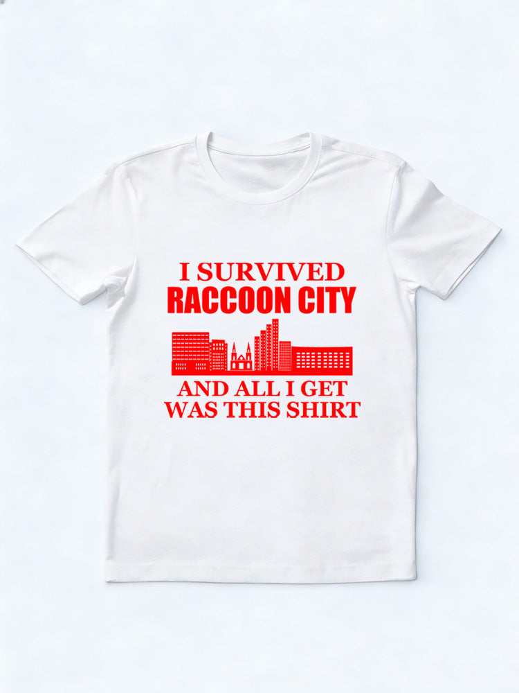 I Survived Raccoon City T-shirt