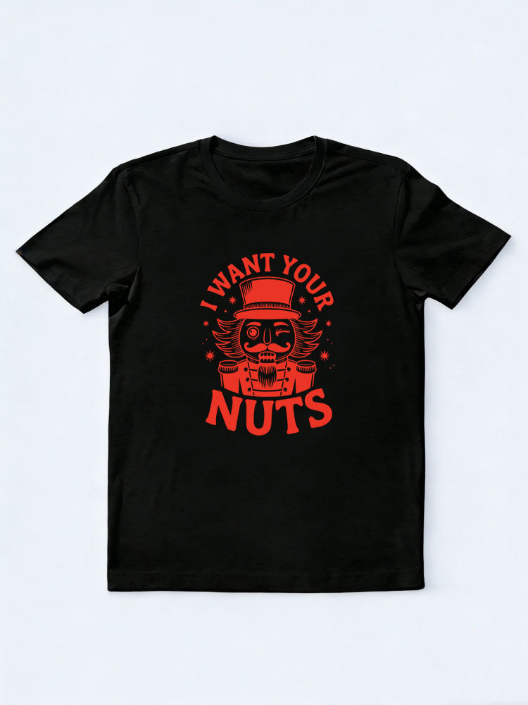 I Want Your Nuts Christmas Season T-shirt