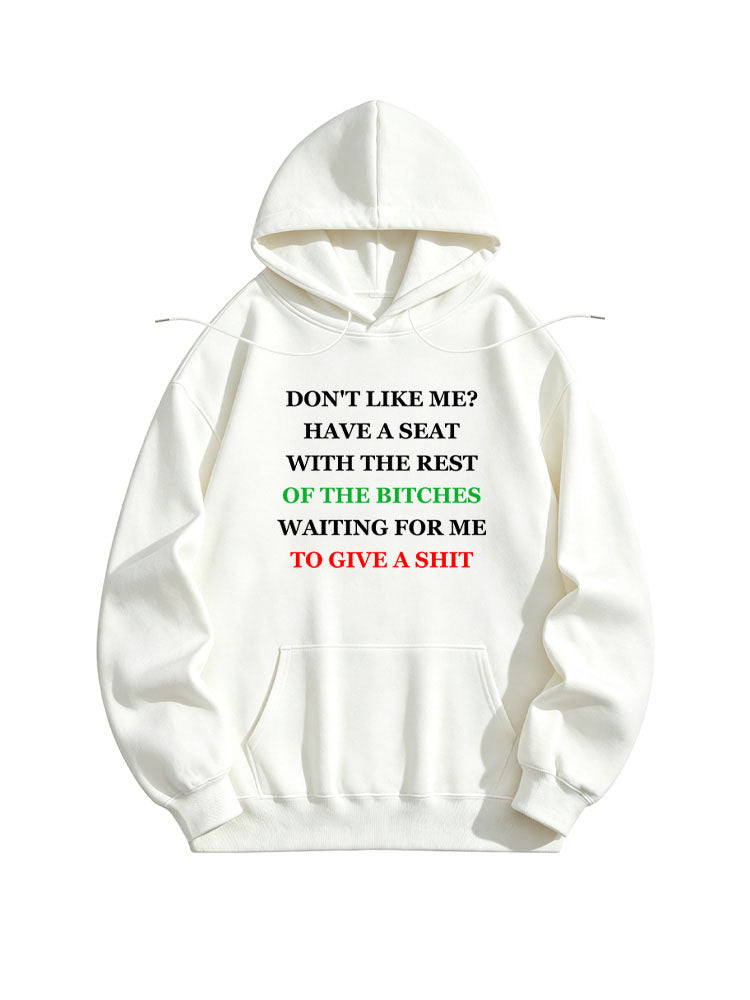 I'll Give A Shit To All You Bithces Christmas Season Vibe Hoodie