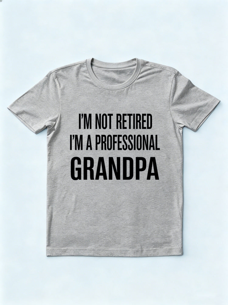I'm A Professional Grandpa Gift T-shirt