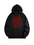 I'm A Trouble Child of My Mother Christmas Season Vibe Hoodie