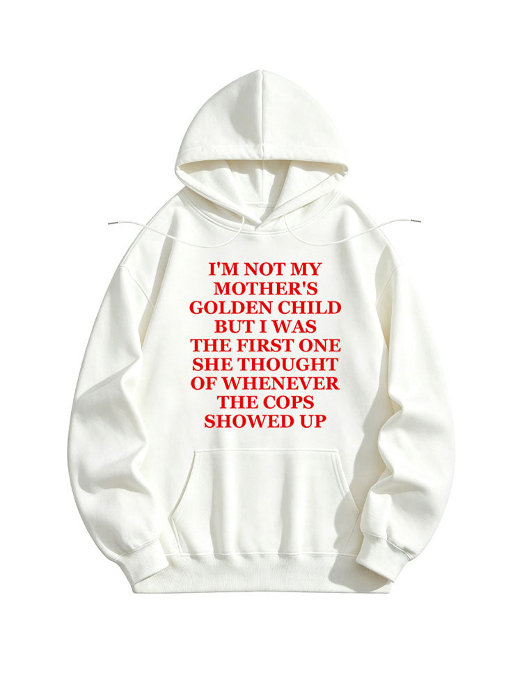 I'm A Trouble Child of My Mother Christmas Season Vibe Hoodie