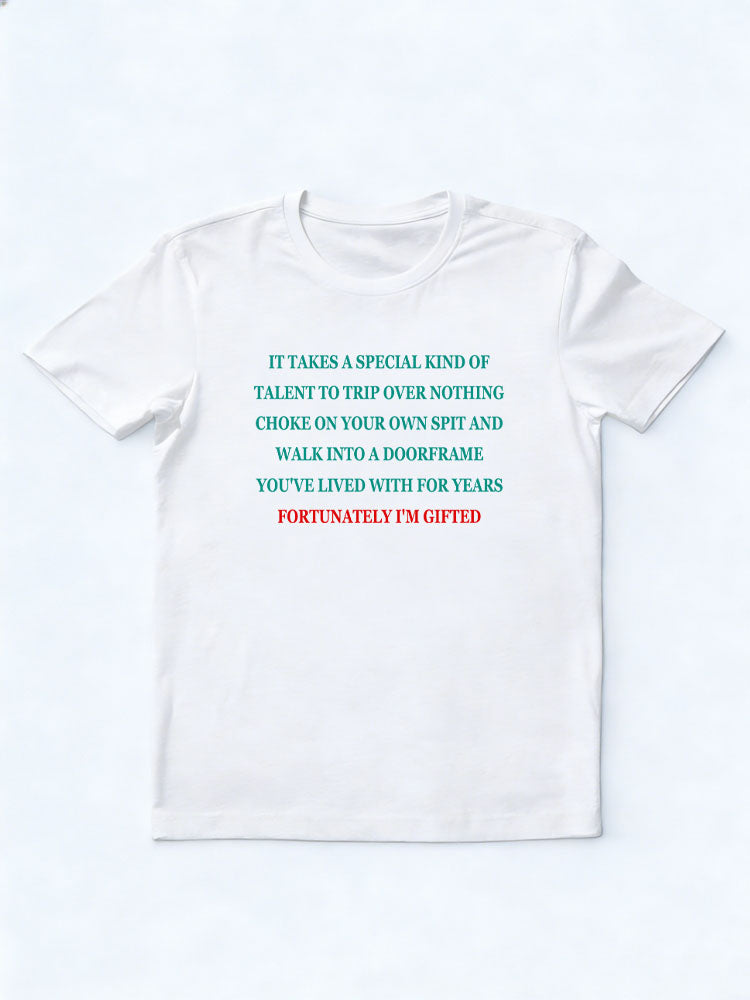 I'm Gifted Christmas Season Vibe T-shirt