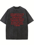 I'm Going To Hell For Saying Fuck Too Much Christmas Season Washed T-shirt