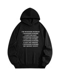 I'm Wonder Woman Christmas Season Vibe Hoodie