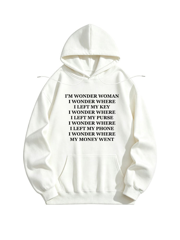 I'm Wonder Woman Christmas Season Vibe Hoodie