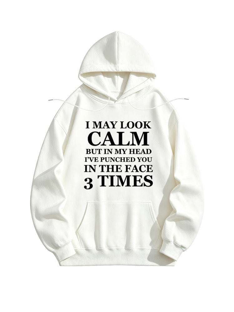 In My Head You Are Punched In Face 3 Times Hoodie