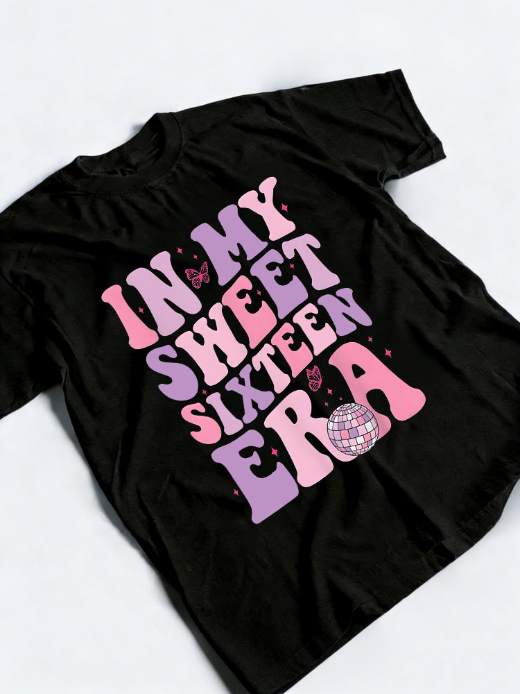 In My Sweet Six Era 16th Birthday Gift T-shirt