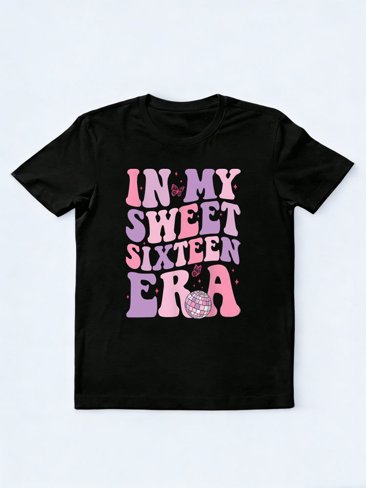 In My Sweet Six Era 16th Birthday Gift T-shirt
