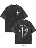 Iron Sharpens Iron Christ/ Prayer Gift Washed T-shirt