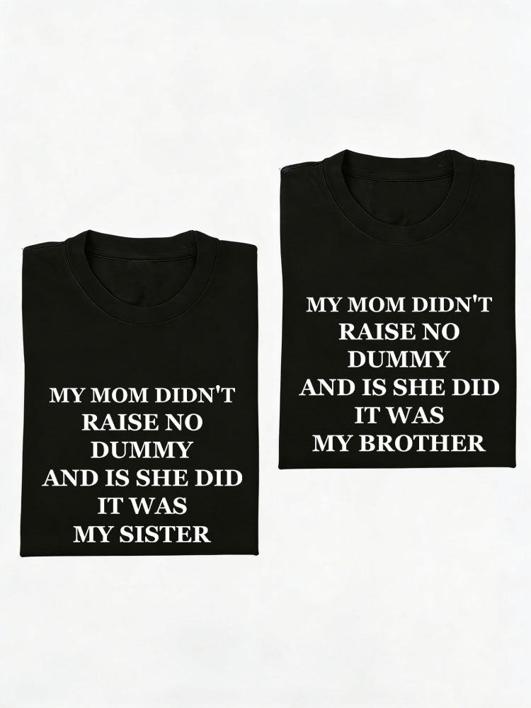 It Was My Brother Sister Christmas Season Vibe T-shirt