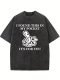 My Middle Finger, It's For You Washed T-shirt