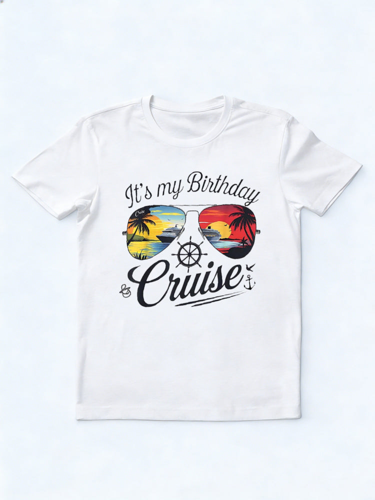 It's My Birthday Cruise Ship Birthday Gift T-Shirt