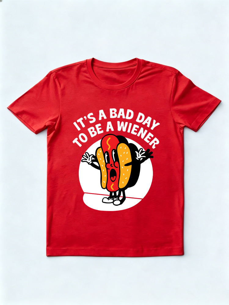 It's a Bad Day To Be a Wiener 4th of July T-shirt