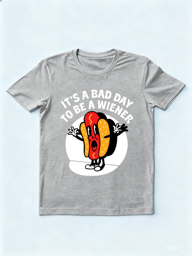 It's a Bad Day To Be a Wiener 4th of July T-shirt