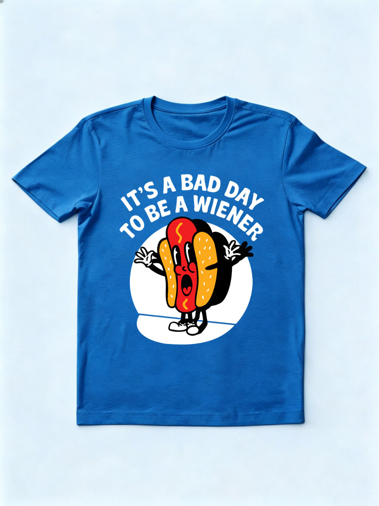 It's a Bad Day To Be a Wiener 4th of July T-shirt