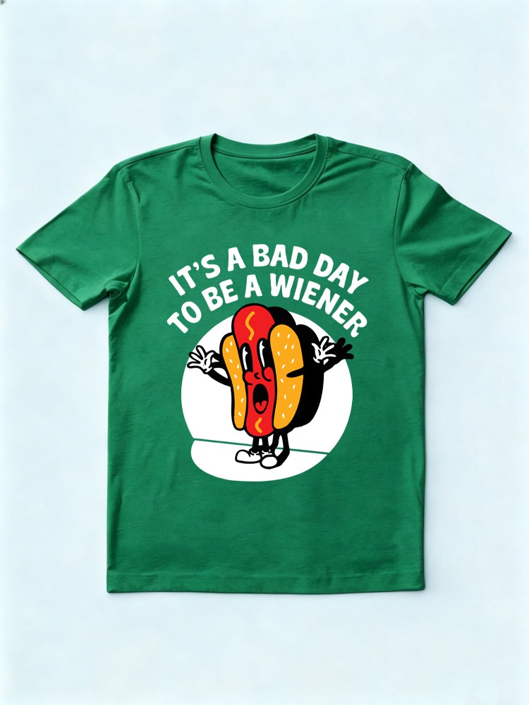 It's a Bad Day To Be a Wiener 4th of July T-shirt