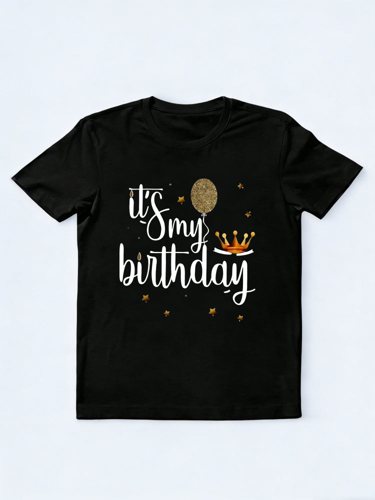 Its My Birthday Crown Birthday Gift T-shirt